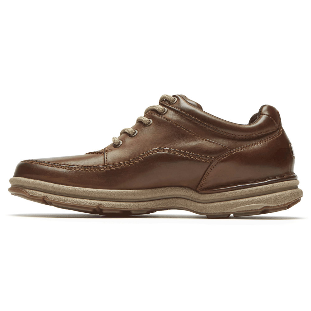 Tenis Rockport Homem Marrom - World Tour Classic Shoe - 07148WFUX